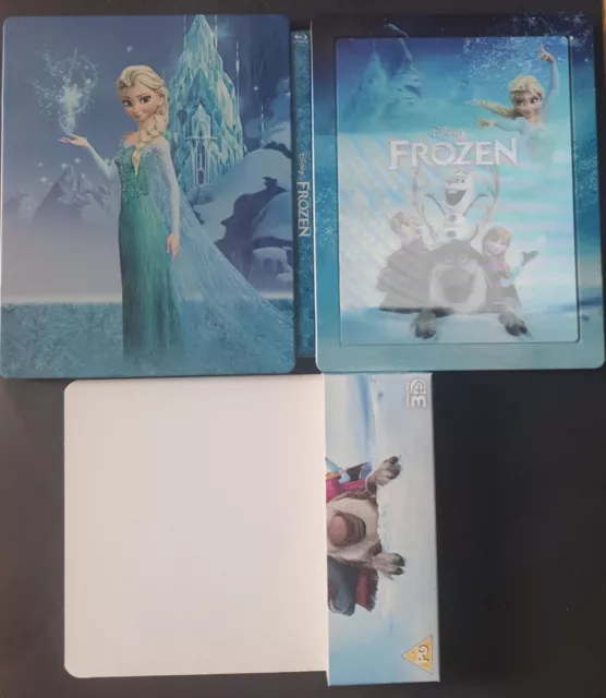 Frozen - Die Eiskönigin 3D Zavvi Exclusive Limited Edition Lenticular Steelbook