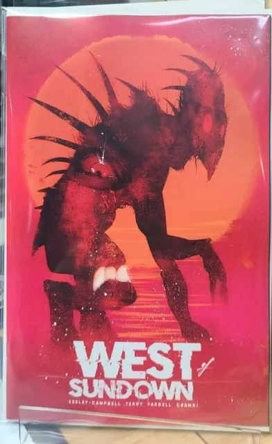 West of Sundown #1 1:25 incentive ratio variant cover Seeley Vault nm 9.4 +