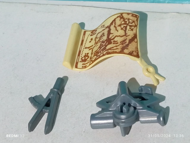 PLAYMOBIL CORDE GRISE 1,5 MÈTRE REF 3133 3174 3619 3900 5733 6348 - Foto 10