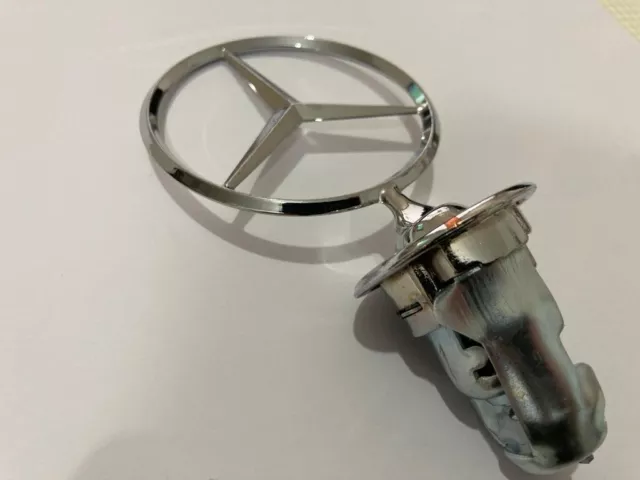 Mercedes W116 Mercedes-Stern Étoile pour Calandre de Radiateur Figurine  Nouveau