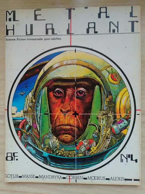 rare EO 1975  *  METAL HURLANT N°  4  *