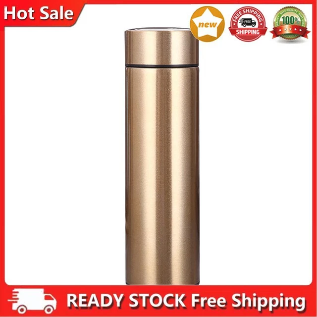 FuMeiJiaJiaJu bottiglia portatile in acciaio inox 500 ml con temperatura intelligente