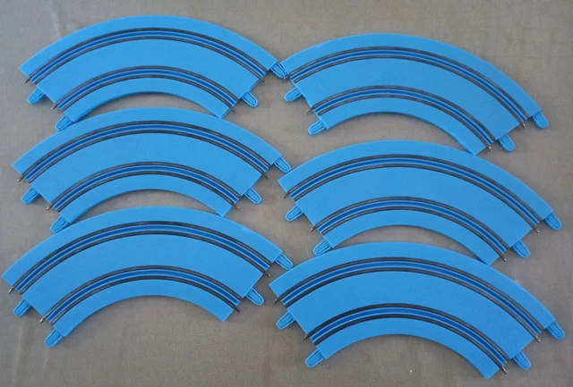 Rails Bleus D'extension Pour Circuit De Voiture Carrera First - Occasion, 6V