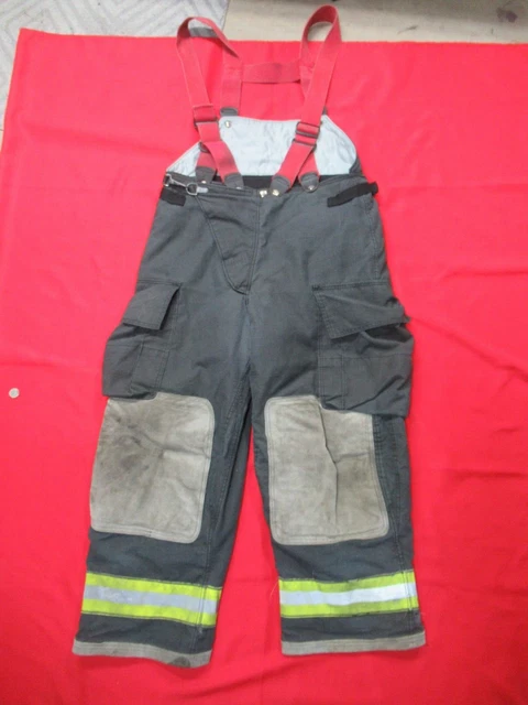 Globe GX-7 38 x 28 Bunker Pants Turnout Pants Firefighter GEAR BLACK TOW TOWING