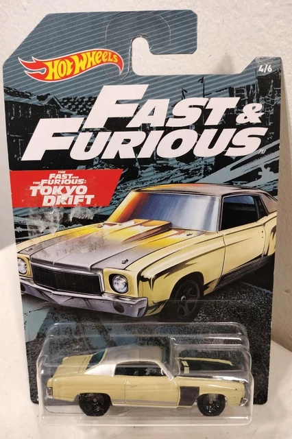 Hot Wheels Silver Series Fast & Furious Tokyo Drift 1970 Chevrolet Monte Carlo Die-Cast Car main image 0
