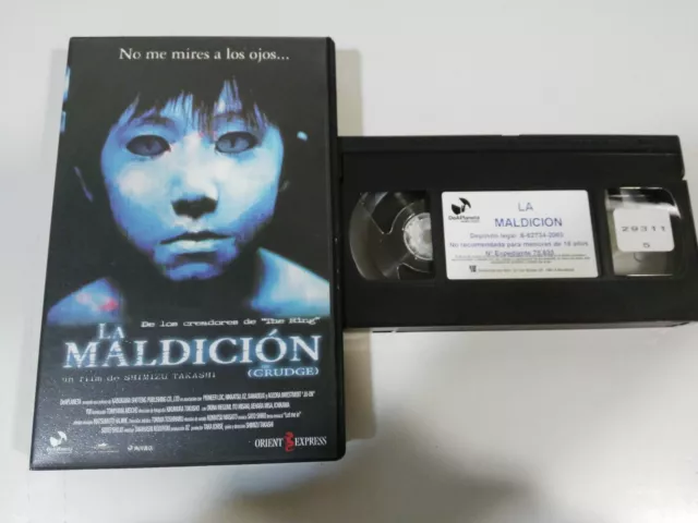 La Maldicion The Grudge Shimizu Takashi - Vhs Terror Horror Castellano &