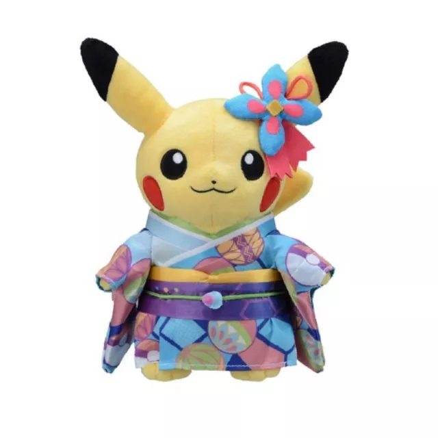 Pokemon Center Kyoto Original Plush Maiko Apprentice Geisha Pikachu Japan