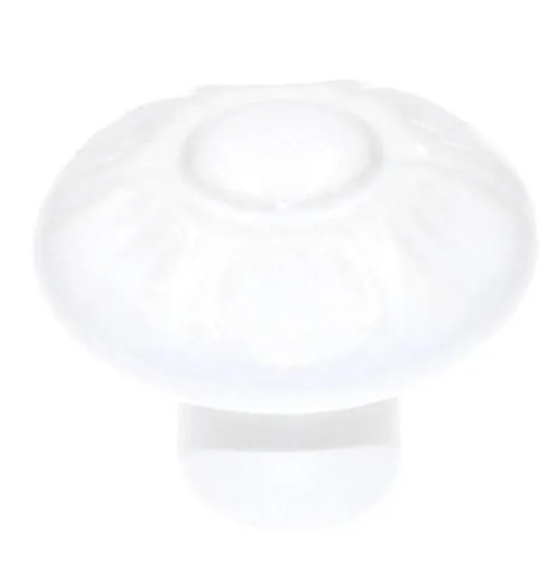 (25) Amerock Hardware BP1320-W White 1 3/8" Ceramic Cabinet Knob Pulls