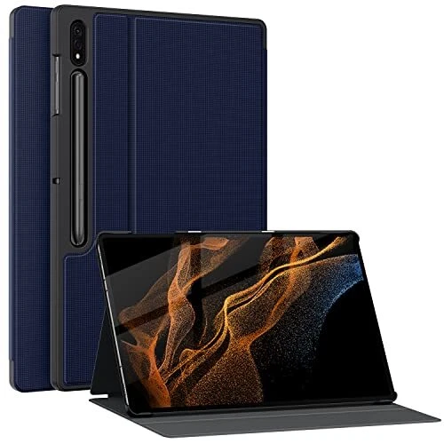 Soke Galaxy Tab S8 Ultra Case 2022 Premium Shock Proof Stand Case Auto Sleep/...