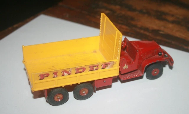 DINKY TOYS Camion GMC citerne US ARMY militaire complet et couvercles