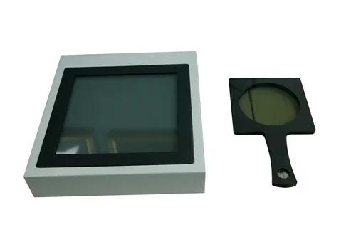 Handheld Polariscope Polarimeter glass acrylic plastic stress strain viewer