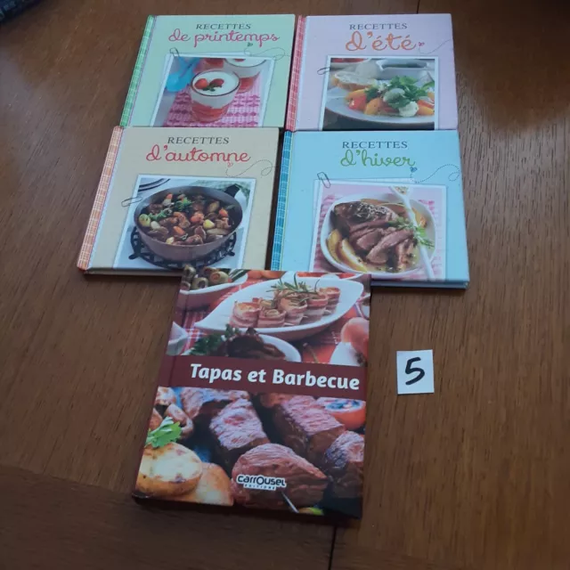 Lot De 5 Livres Recettes Simples N5