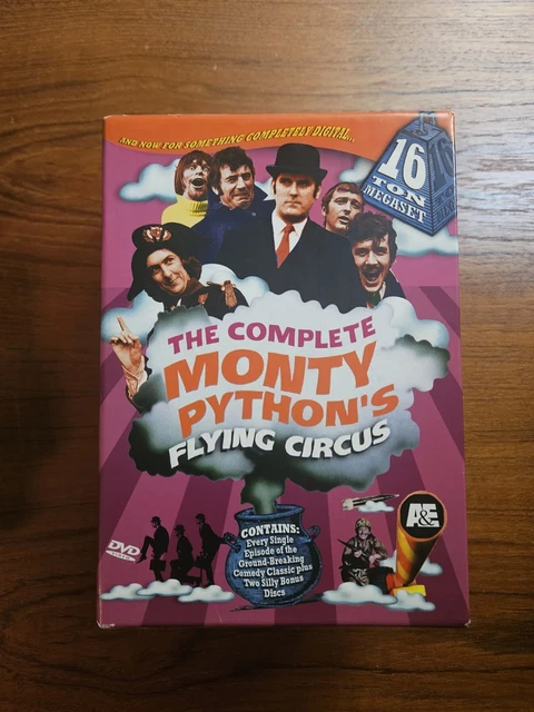 THE COMPLETE MONTY Python's Flying Circus 16-Ton Megaset DVD
