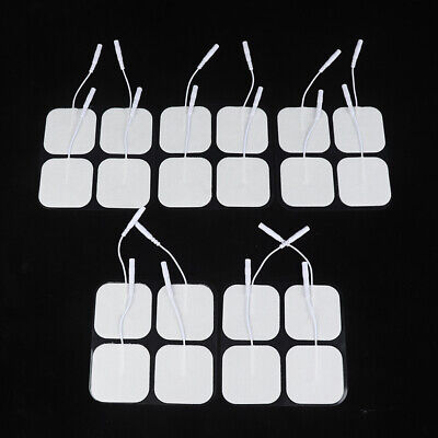 20 PIEZAS almohadillas de electrodos de gel de silicona para máquina de acupuntura masajeador PatchL Pnfc