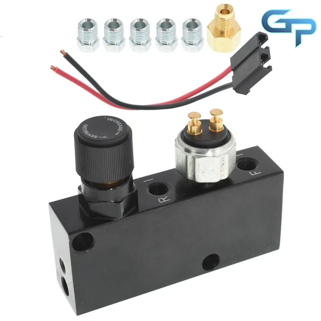 ADJUSTABLE PROPORTIONING VALVE Distribution Block Disc Drum Brake