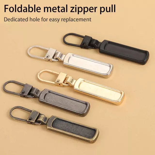 REPLACEMENT MOLDED SLIDER Fix Zipper Fixer Repair Pull Kit Bag