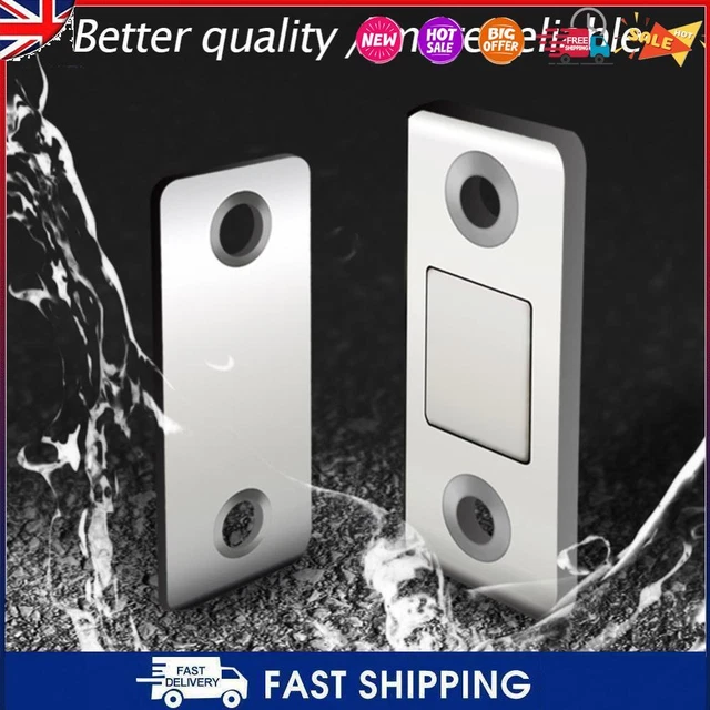 2 Calamite Per Mobili Chiusura - Ultra Sottili Per Armadi, Cassetti E Ante - Installazione Con Viti O Adesivi - Foto 4