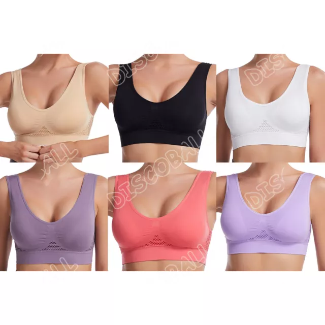 Sure fit Seamless Comfort Bra Pull On Stretch, Non Padded Bra Size