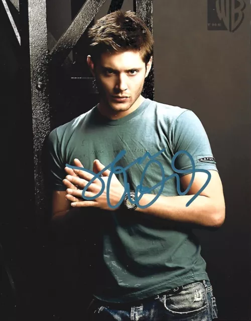 Jensen Ackles Signed Reprint as Dean Winchester supernatural Autograph