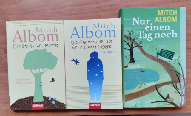 Buchpaket 3 Taschenbücher, Romane von Mitch Albom
