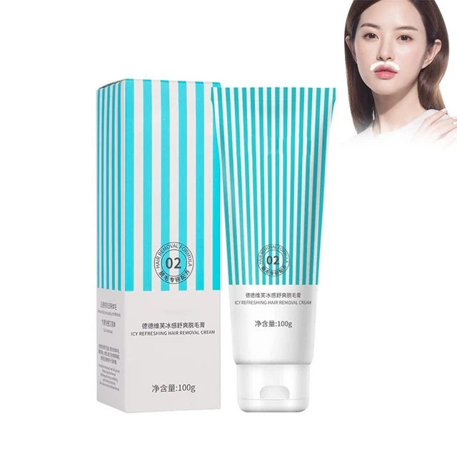 Épilation faciale Crème d'épilation Fuzz Pêche Épilation des lèvres supérieures