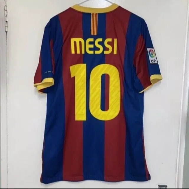 Nike Barcelona (Messi #10) 2010-11 Home Shirt/Trikot/Maglia/Camiseta/Jersey - M