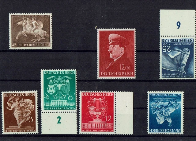 Briefmarken Lot Deutsches Reich postfrisch und ungebraucht s.Scan