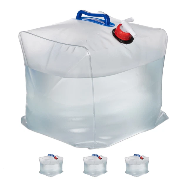 Tanica Acqua Portatile Con Rubinetto 7.5L~24L, Serbatoio Senza BPA Per Campeggio E Escursioni - Foto 10