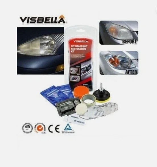 Saife, Kit Rinnova Fanali Meccanico, Kit Riparazione Auto Fai Da Te, Fari Opachi - Foto 5