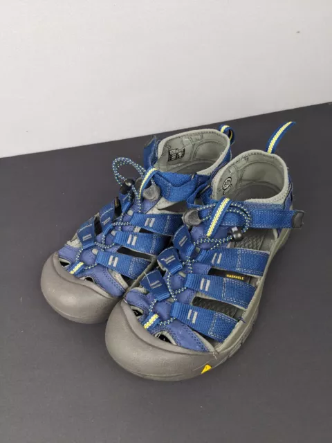 KEEN NEWPORT H2 Waterproof Sandals Shoes Navy Blue Canvas Size 6 ...