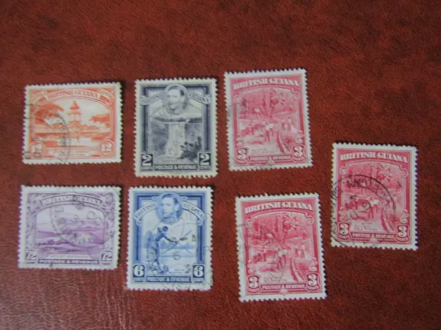 Used Stamps From British Guyana