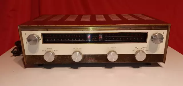 Sintonizador vintage Lafayette LT-77 para repuestos o reparaciones