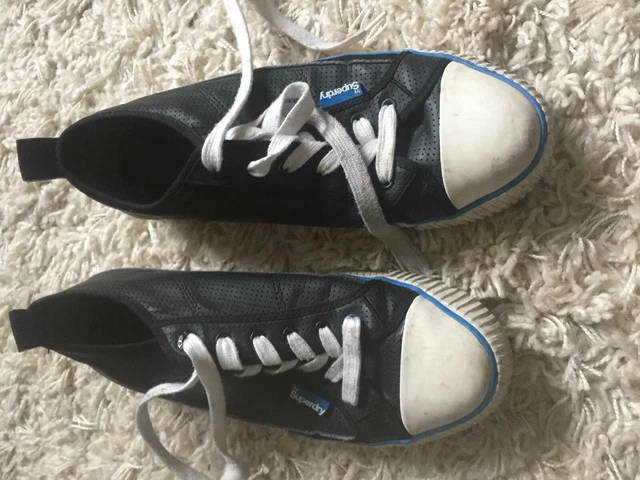 Superdry mens canvas best sale shoes