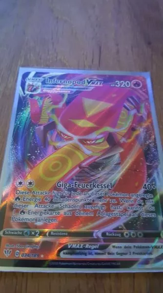 Carta Pokemon Scizor VMAX Português 119/189 Card Original Copag