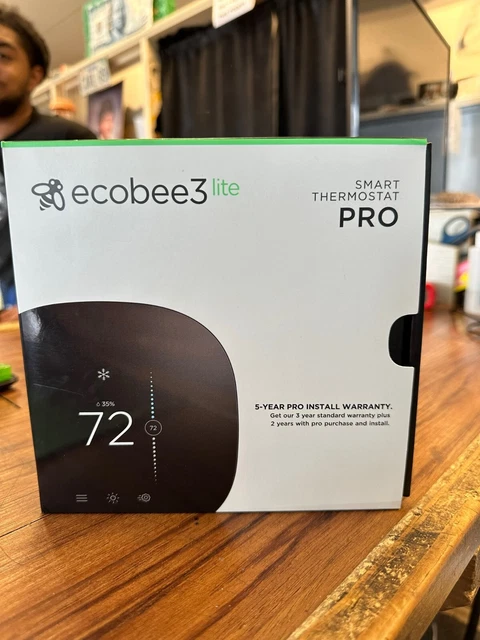 Ecobee EB-STATE3LTP-02 Smart Thermostat Pro - Black