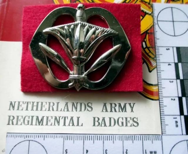 Niederlande Barett Abzeichen ~ Militärverwaltung Administration ~ Wappenemblem