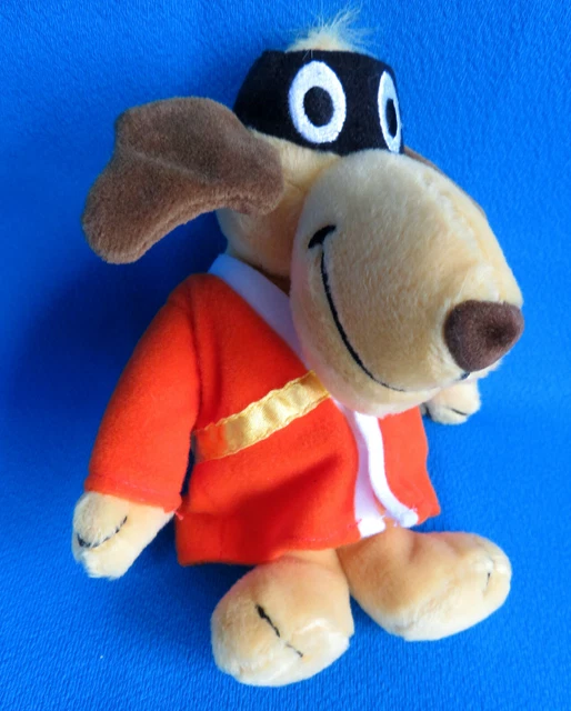 HONG KONG PHOOEY puppy dog soft toy 7" plush beanie * HANNABARBERA