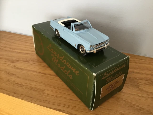 Lansdowne Models 1/43 Ldm19 - 1968 Triumph Vitesse Mkii Top Down White Metal Lansdowne Models 1/43 Ldm19 - 1968 Triumph Vitesse Mkii Top Down White Metal