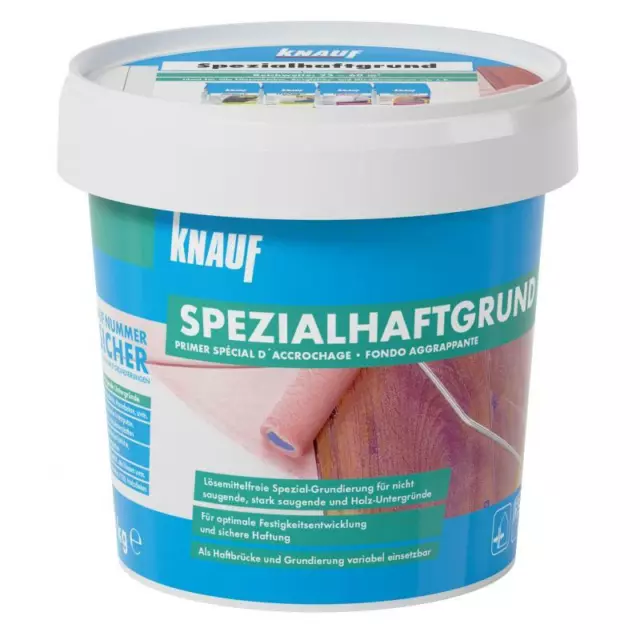 Grundierung Knauf Spezialhaftgrund 1 kg Haftgrundierung Innen Außen Wand Boden