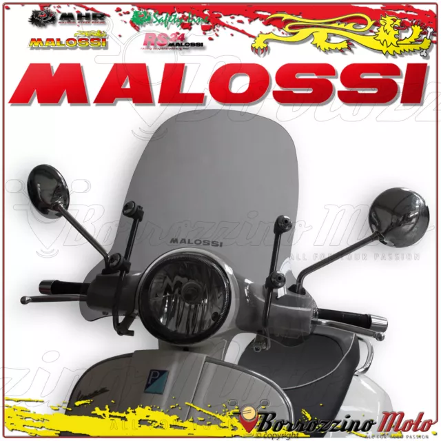 Malossi 4515118 Windschutzscheibe Sport Fumé Hell VESPA GTS Super 300 Ie 4T 2009