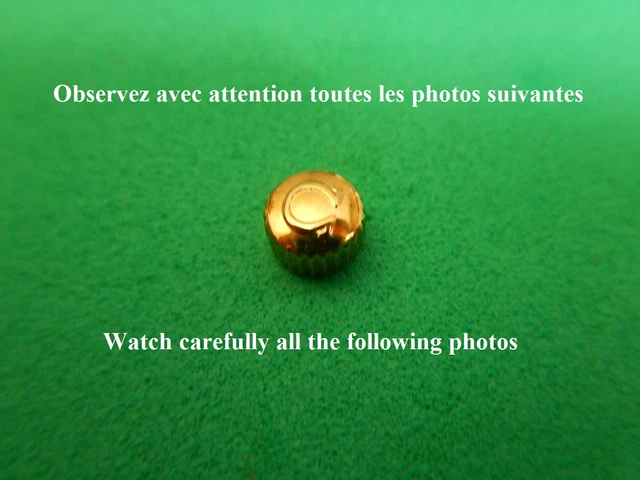 Couronne De Remontoir Pour Montre – Plaqué Or Rosé – Diamètre 5,25 Mm