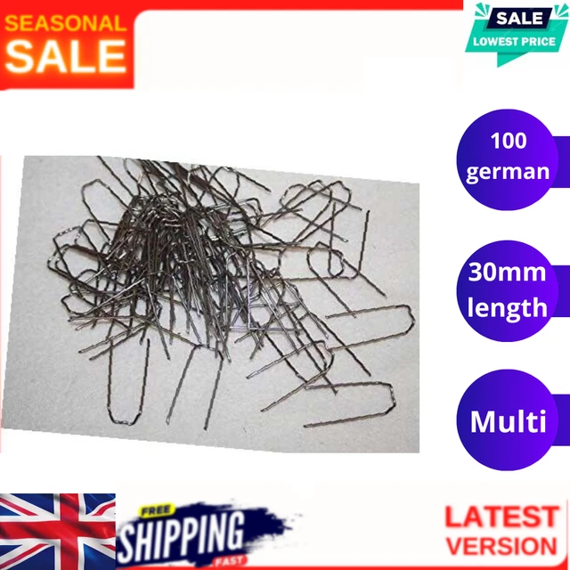 100 german mossing pins** 50mm **length floristry/oasis/foam/funeral tributes
