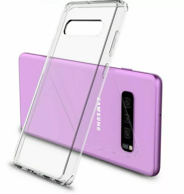 Case for Samsung Galaxy S10 S10 Plus Ultra Slim Shockproof  Silicone Clear Cover