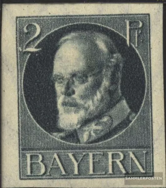 Bayern 110B postfrisch 1916 König Ludwig III