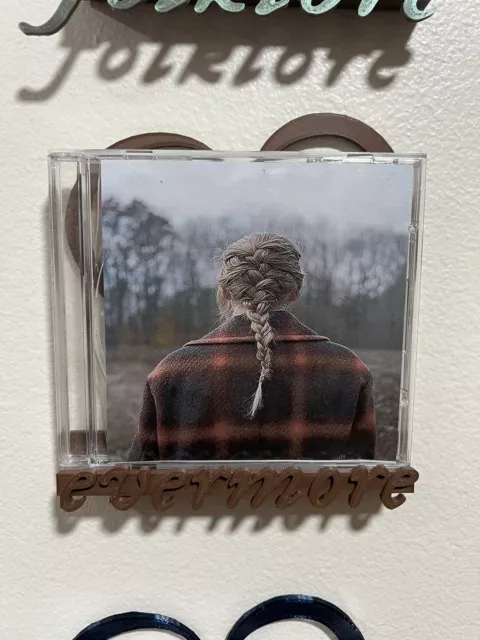 T Swift Inspired CD Wall Mount - Evermore Album