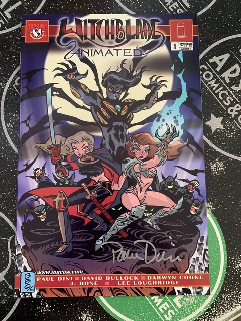 Witchblade Animated #1 2003 Image Top Cow Comics 1st Print Signed by Paul Dini