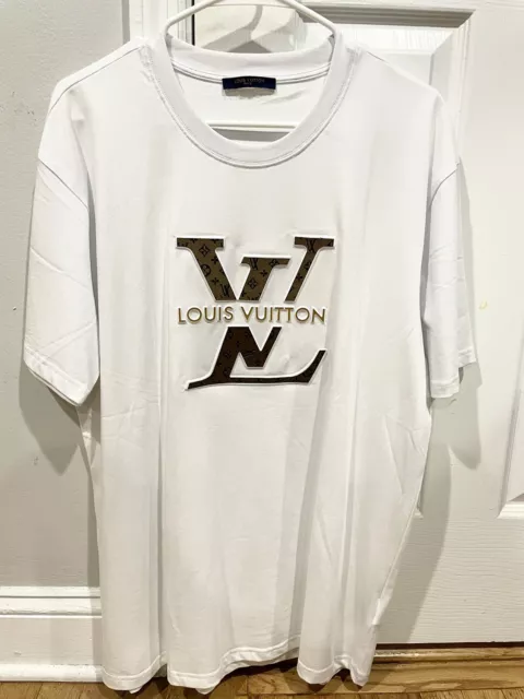 Louis Vuitton® Regular Dna Poplin Shirt Black. Size M0