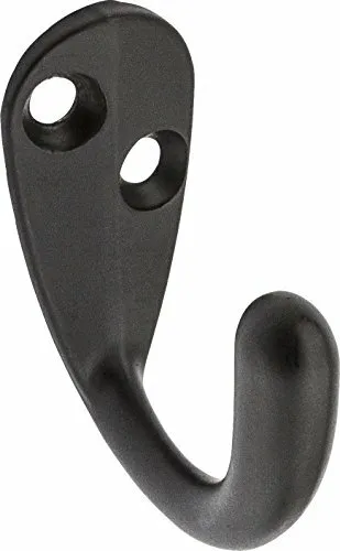 National Hardware N330-795 V162 Clothes Hooks in Oil Rubbed Bronze, 2 pack