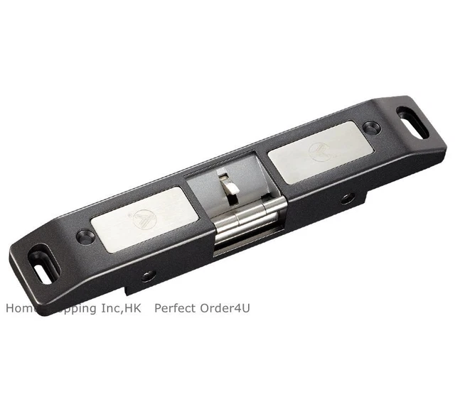New Electric Strike Lock For Push Panic Bar Emergency Door Exit+Lock Status Show