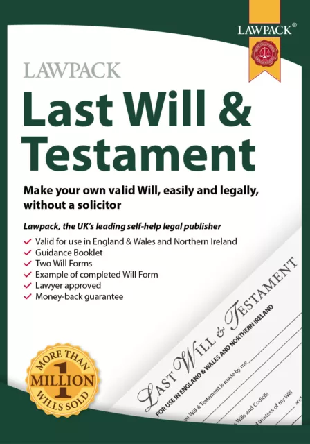 Lawpack Last Will & Testament DIY Kit